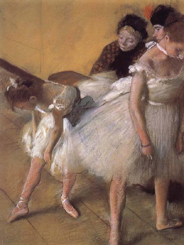 Edgar Degas Dance practising Spain oil painting art